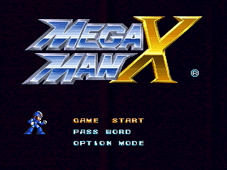 Mega Man X Title